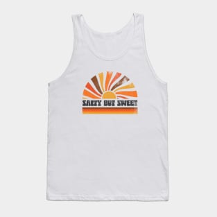 70s Retro Sun Rays Summer Beach Tank Top